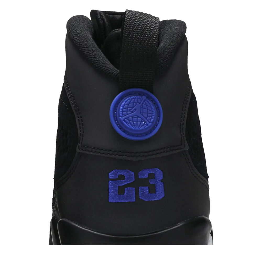 Air Jordan 9 Retro 'Racer Blue' sneaker, alternate view 9