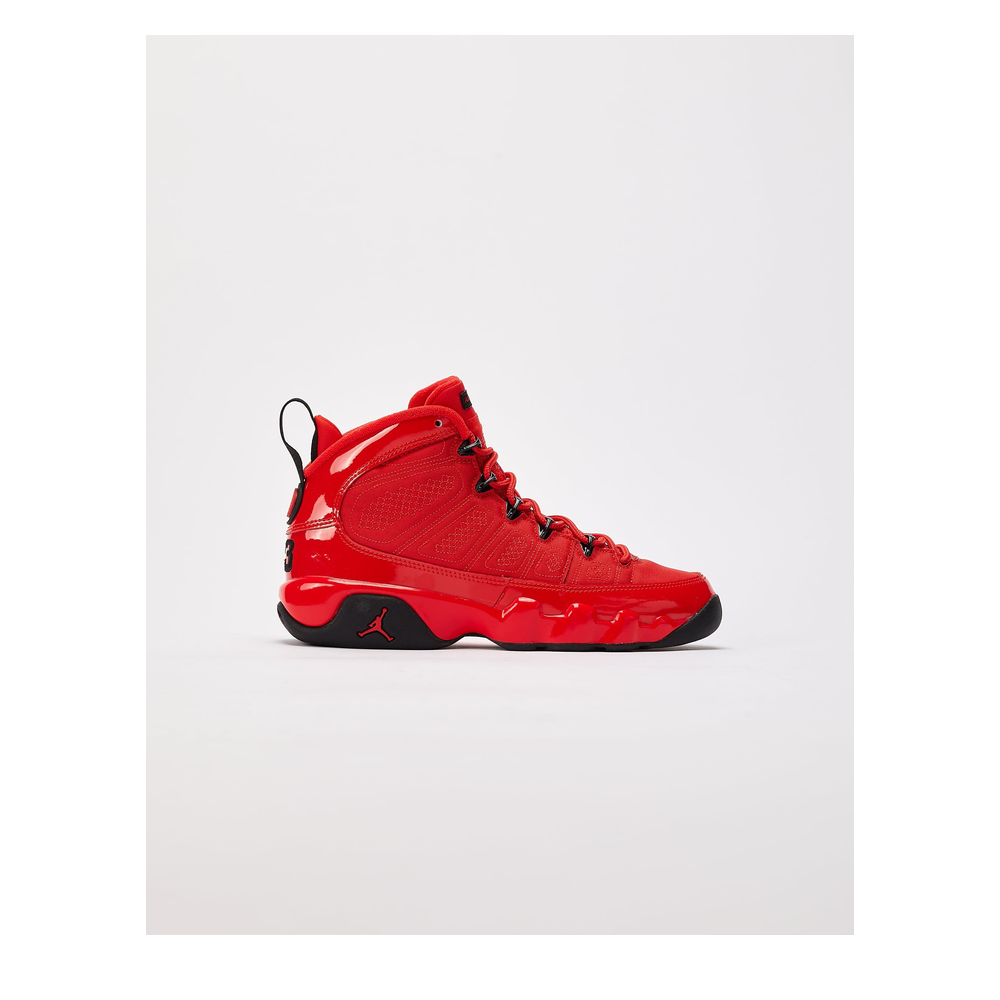 Air Jordan 9 Retro (GS) 'Chile Red' sneaker, alternate view 4