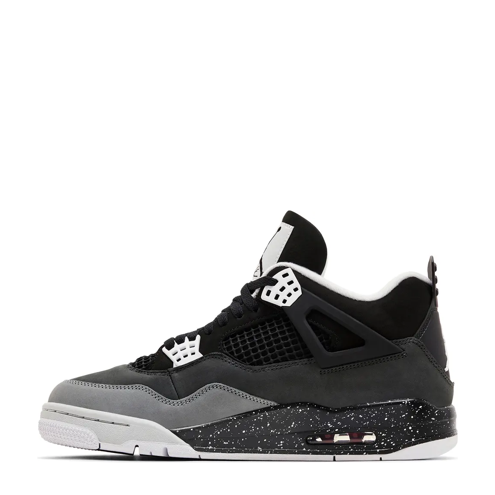 Air Jordan 4 Retro 'Fear' sneaker, alternate view 6