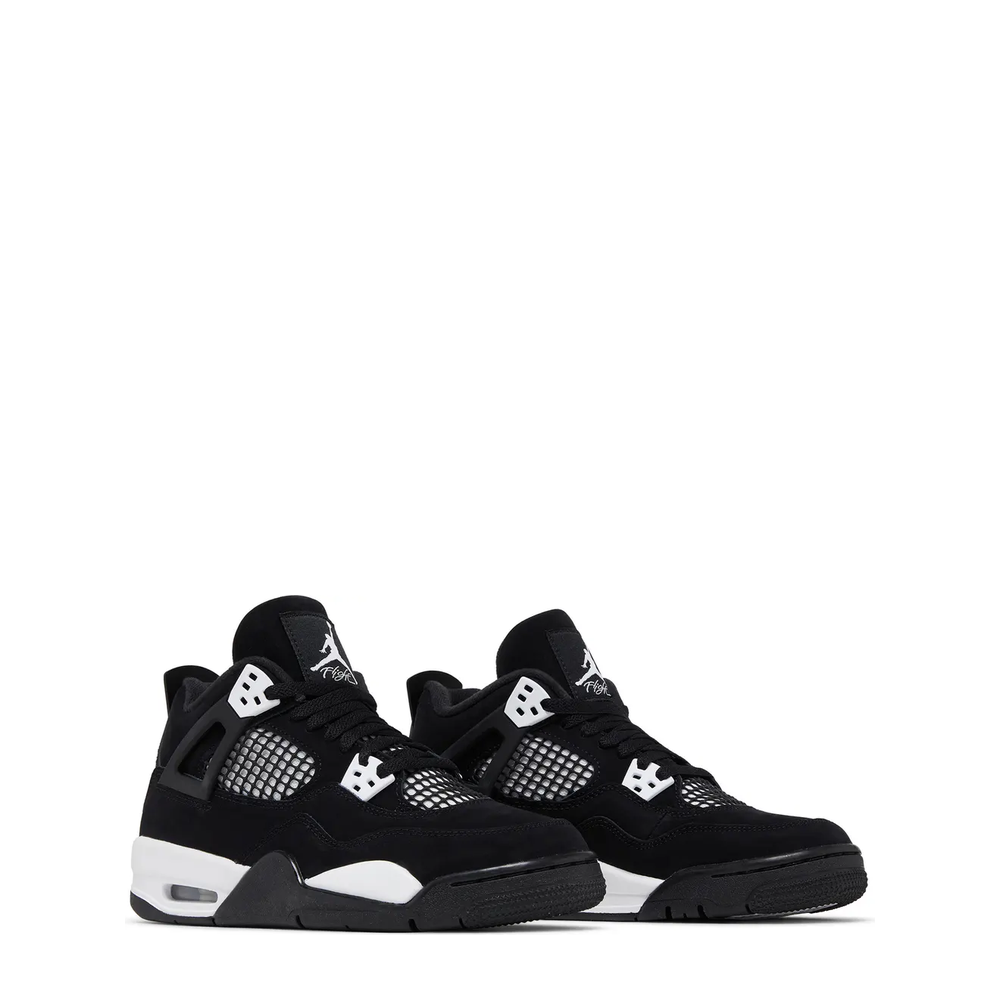 Air Jordan 4 Retro (GS) 'White Thunder' sneaker, alternate view 9