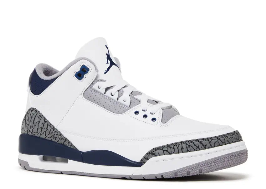 Nike Air Jordan 3 Retro 'Midnight Navy' Men’s Sneakers by Air Jordan