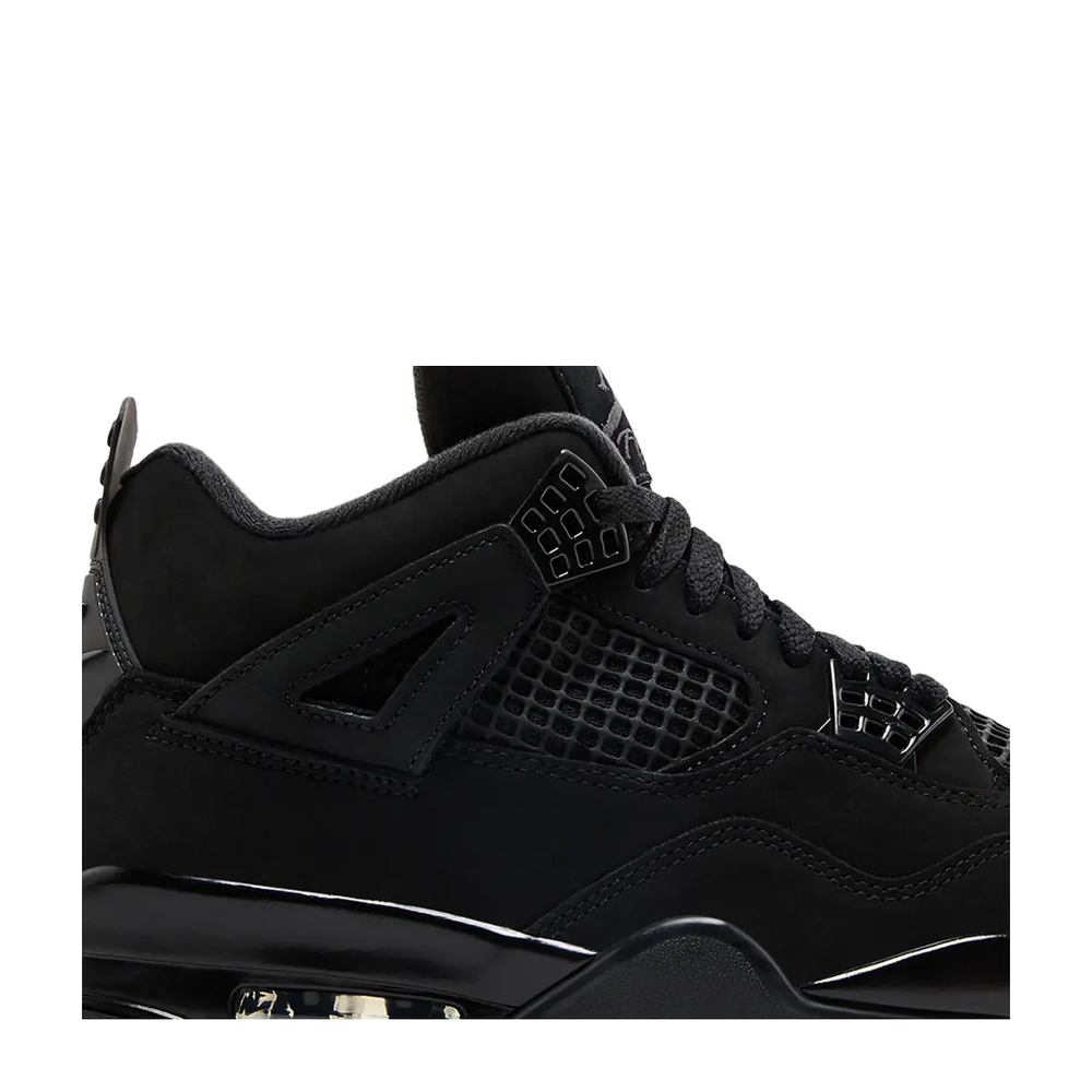 Air Jordan 4 Retro 'Black Cat' sneaker, alternate view 4