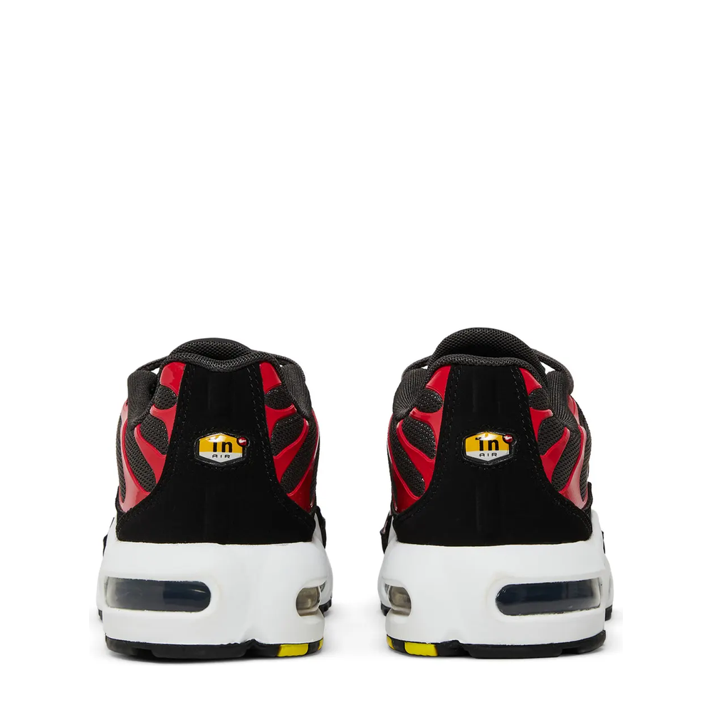 Nike Air Max Plus (GS) 'Medium Ash Black Siren Red' sneaker, alternate view 6