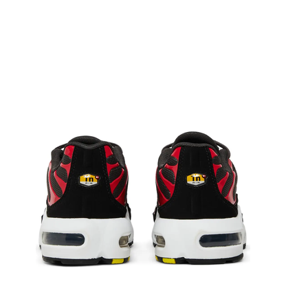 Nike Air Max Plus (GS) 'Medium Ash Black Siren Red' sneaker, alternate view 6