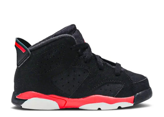 Air Jordan 6 PS Black Infrared23 kids sneaker