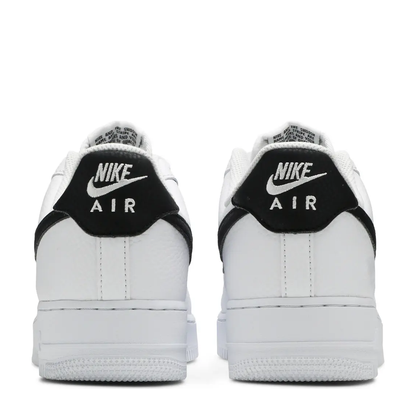Nike Air Force 1 '07 'White/Black' sneaker, alternate view 6
