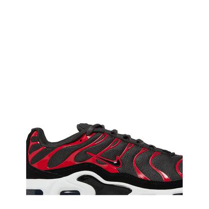 Nike Air Max Plus (GS) 'Medium Ash Black Siren Red' sneaker, alternate view 2