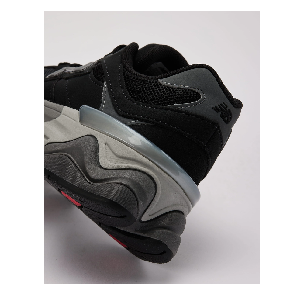 New Balance 9060 (GS) 'Black / Castlerock' - 75% Scale - Angle 4