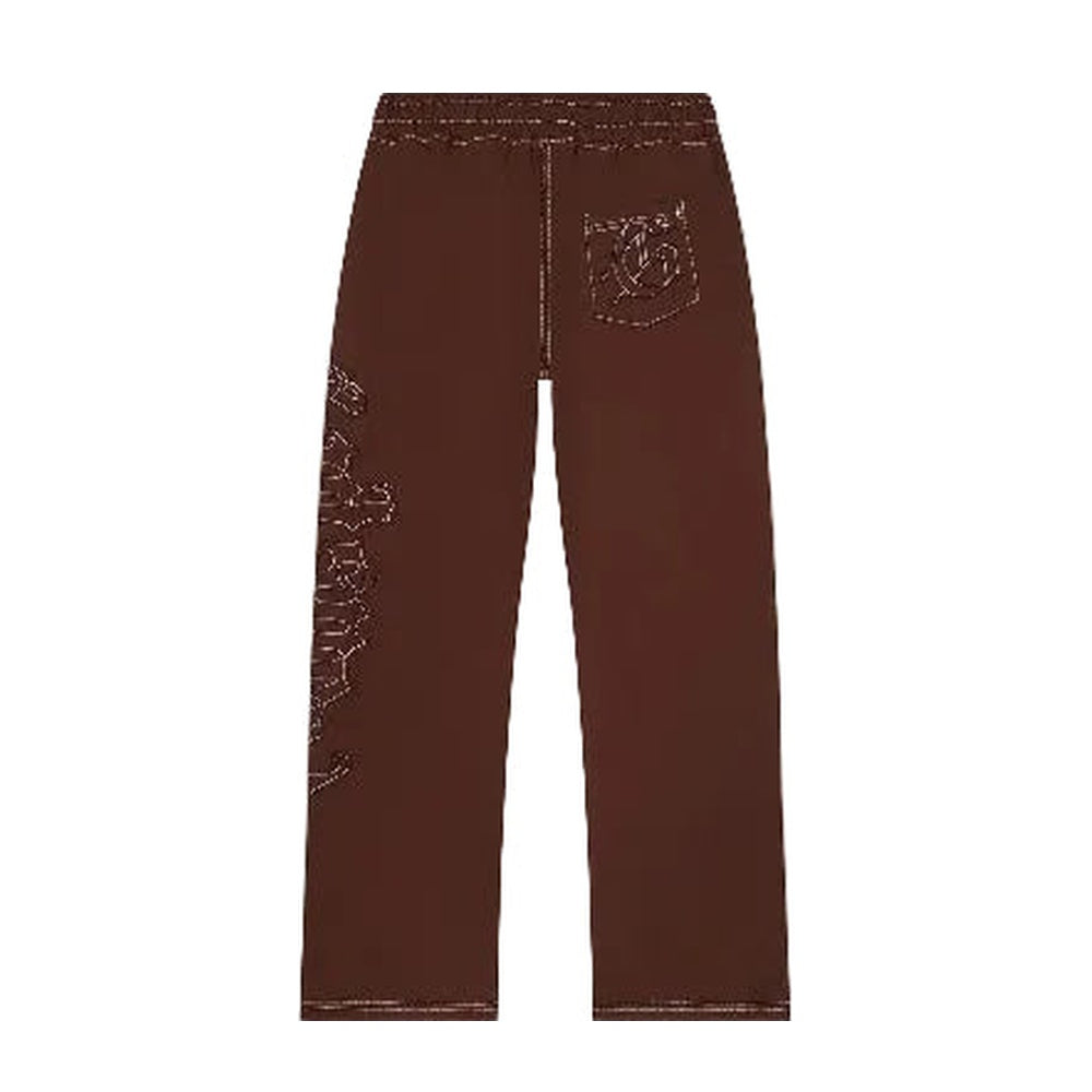 GODSPEED OG LOGO SWEATSUIT V2 MEN CLOTHING MOG LOGO SWEATSUIT STITCHED (MOCHA) - Angle 6