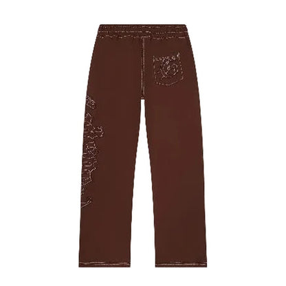 GODSPEED OG LOGO SWEATSUIT V2 MEN CLOTHING MOG LOGO SWEATSUIT STITCHED (MOCHA) - Angle 6