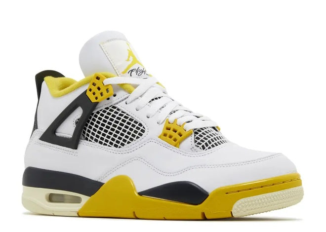 Nike Air Jordan Wmns Jordan 4 Retro 'Vivid Sulfur' Women’s Sneakers by Air Jordan