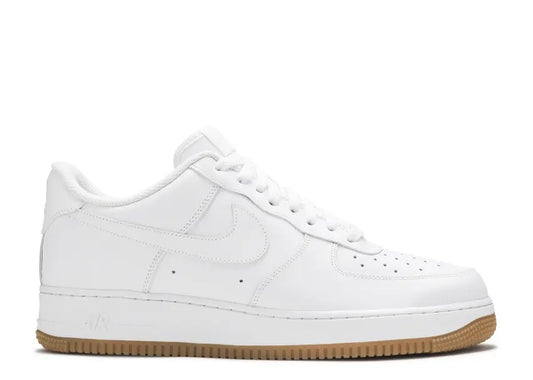 Nike Air Force 1 07 White Gum Light Brown Mens Sneakers