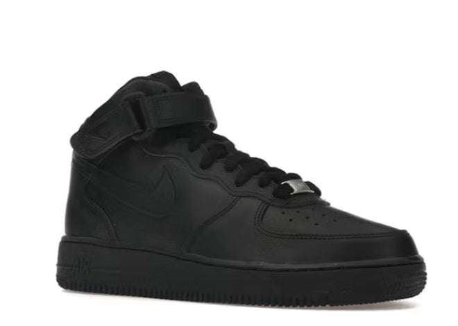 [314195-004] NIKE AIR FORCE 1 MID BOYS BOYS BLACK