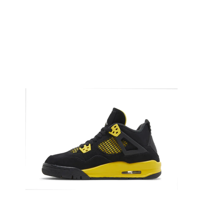 Air Jordan 4 Retro (GS) 'Thunder' sneaker, alternate view 6