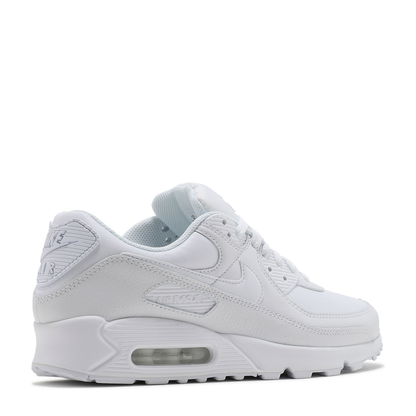 Air Max 90 Leather 'Triple White' sneaker, alternate view 3