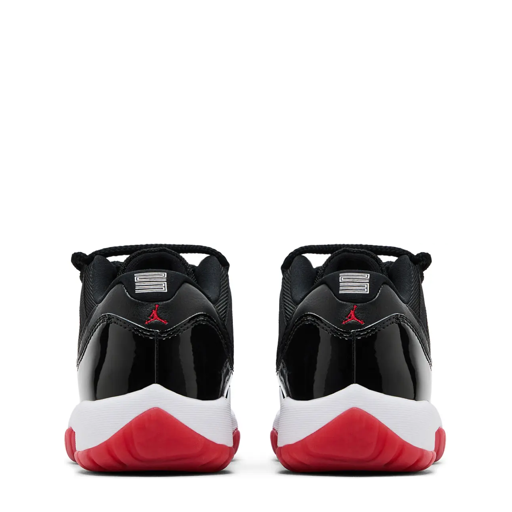 Air Jordan 11 Retro Low (GS) 'Bred' sneaker, alternate view 8