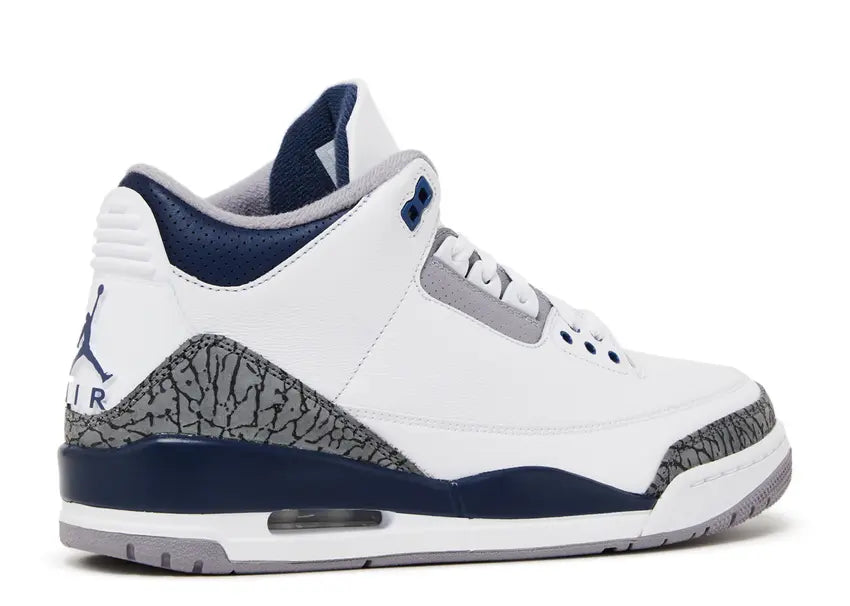 Nike Air Jordan 3 Retro 'Midnight Navy' Men’s Sneakers by Air Jordan