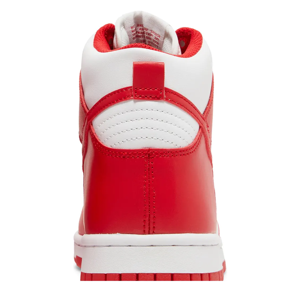 Nike Dunk High (GS) 'White University' sneaker, alternate view 7