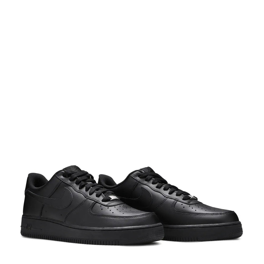 Nike Air Force 1 '07 'Triple Black' - 85% Scale - Angle 10