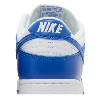 Nike Dunk Low SP 'Kentucky White Varsity Royal' sneaker, alternate view 9