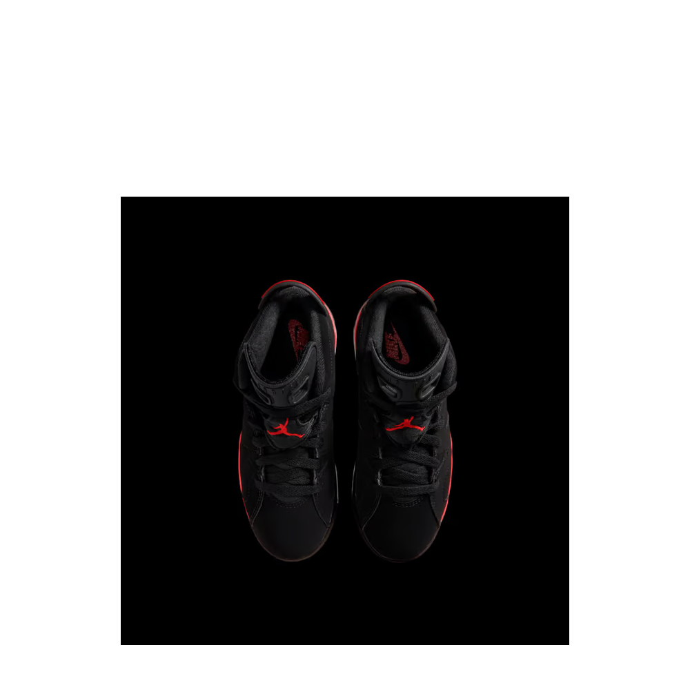 Air Jordan 6 Retro (PS) 'Black' sneaker, alternate view 4