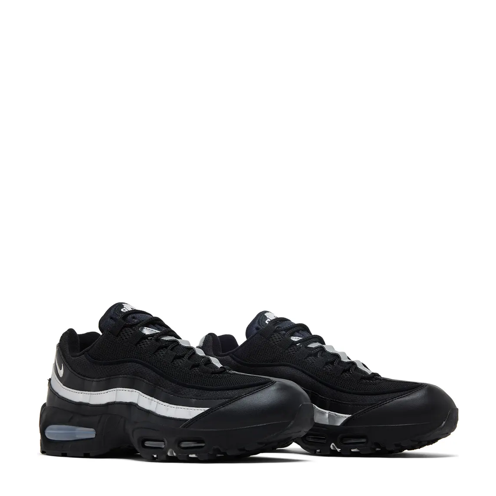 Nike Air Max 95 OG 'Big Bubble Black Metallic Silver' sneaker, alternate view 8