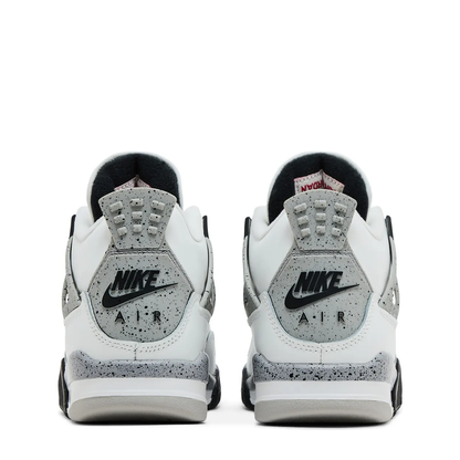 Air Jordan 4 Retro OG (GS) 'White Cement' sneaker, alternate view 8