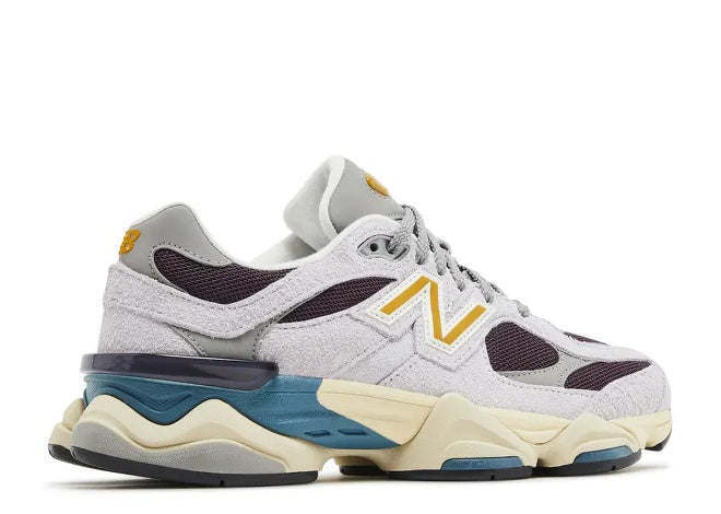 New Balance 9060 Kid's Sneaker Taro Plum Brown Cushioned by New Balance