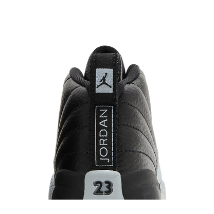 Air Jordan 12 Retro (TD) 'Black Wolf Grey White' sneaker, alternate view 10