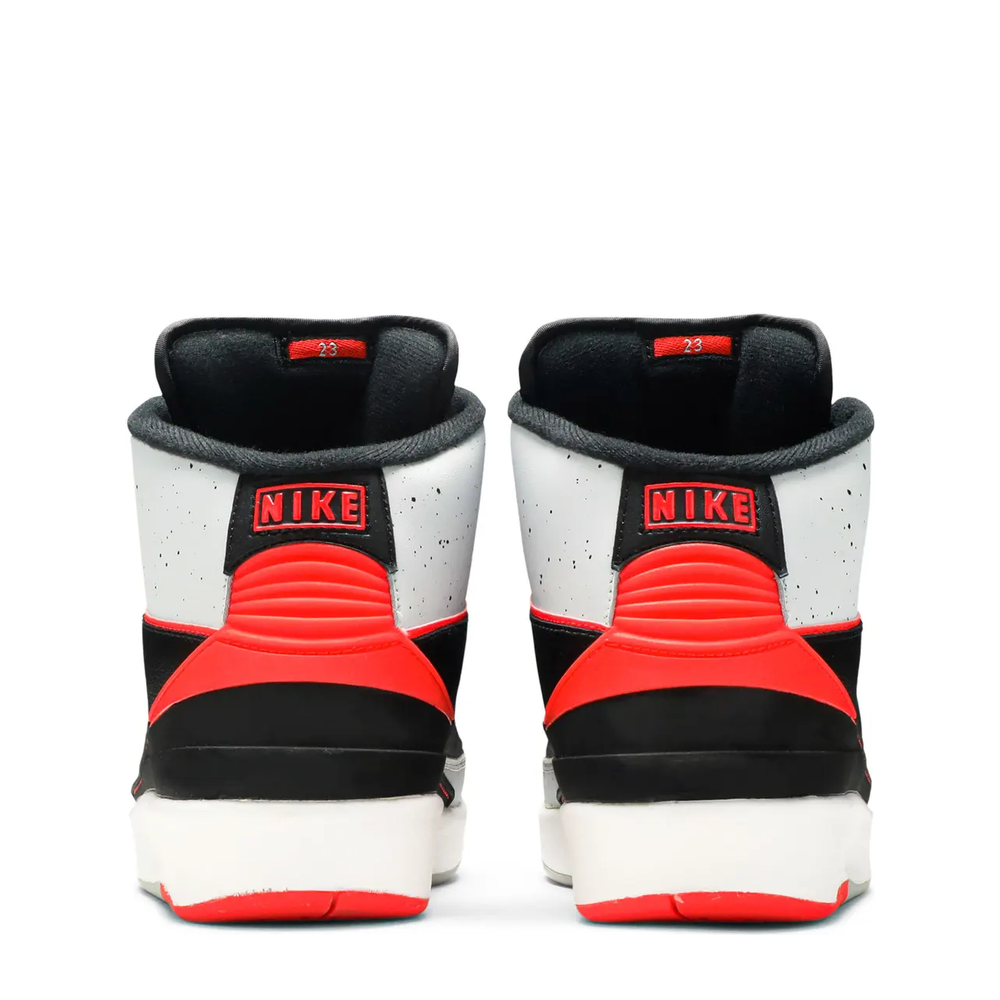 Air Jordan 2 Retro (GS) 'Black/Infrared 23' sneaker, alternate view 8
