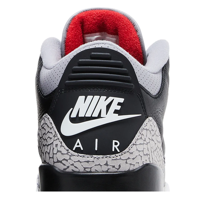 Air Jordan 3 Retro OG 'Black Cement' sneaker, alternate view 9