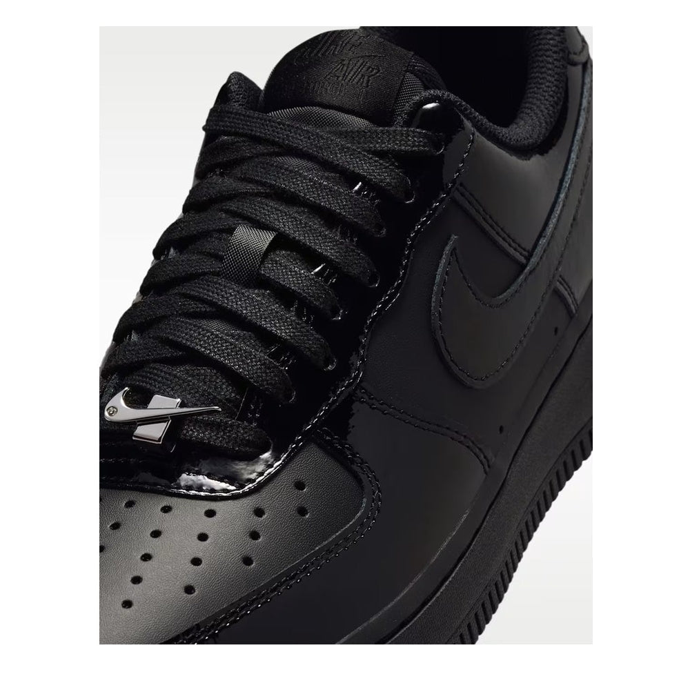 Nike Air Force 1 '07 PRM 'Black/Black' - 85% Scale - Angle 8
