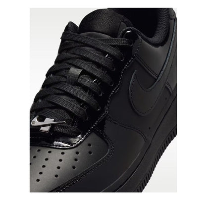 Nike Air Force 1 '07 PRM 'Black/Black' - 85% Scale - Angle 8