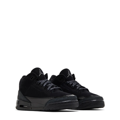 Air Jordan 3 Retro (GS) 'Black Cat' sneaker, alternate view 9