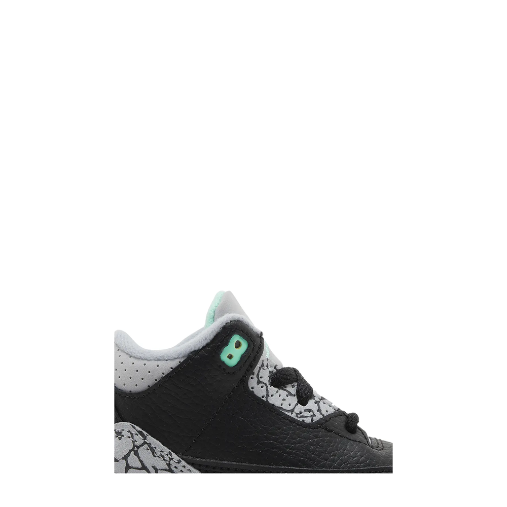 Air Jordan 3 Retro (TD) 'Green Glow' sneaker, alternate view 5