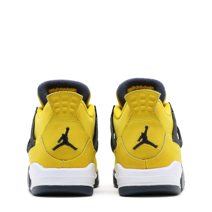 Air Jordan 4 Retro (GS) 'Tour Yellow Dark Blue Grey' sneaker, alternate view 8