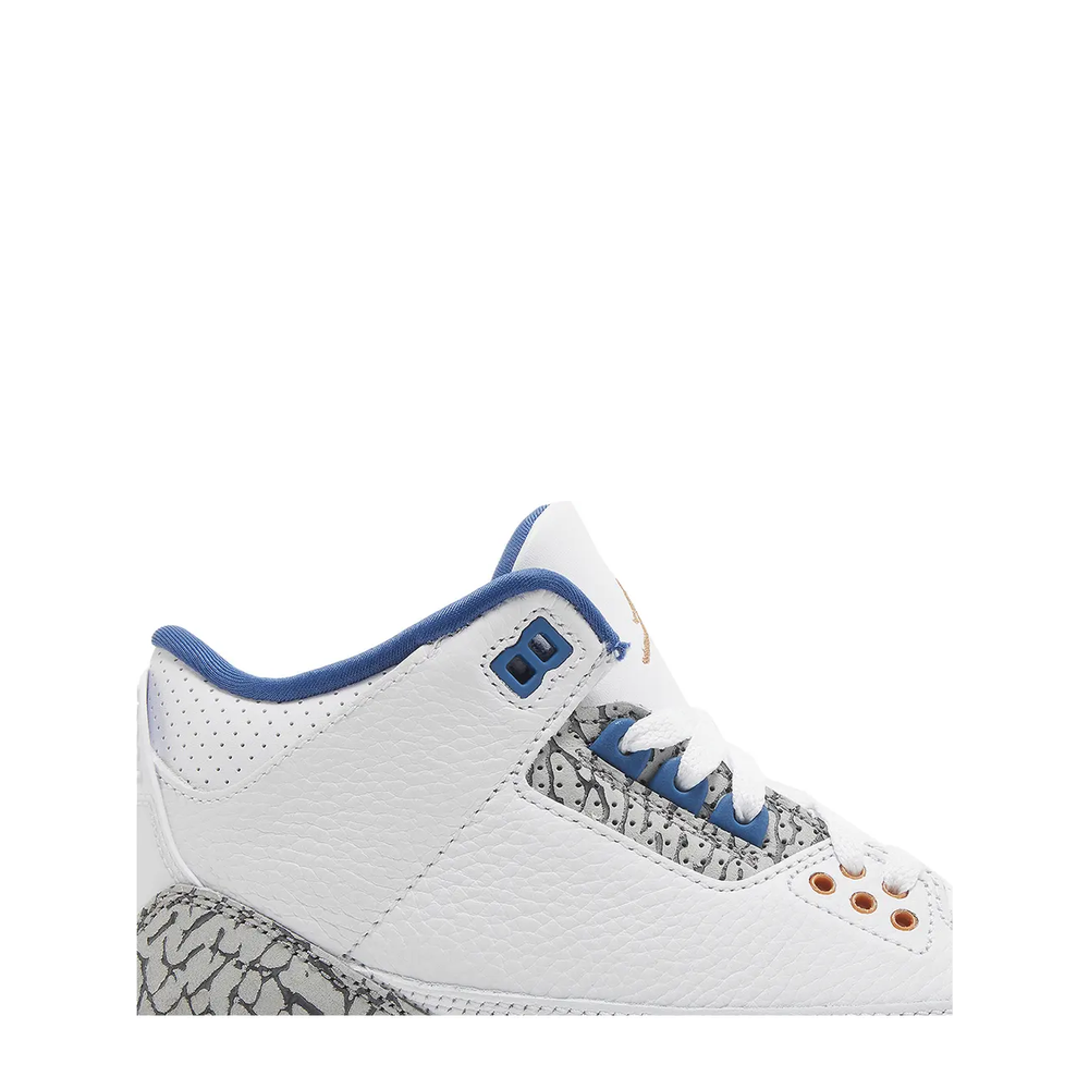 Air Jordan 3 Retro (GS) 'White Metallic Copper' sneaker, alternate view 3