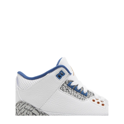 Air Jordan 3 Retro (GS) 'White Metallic Copper' sneaker, alternate view 3
