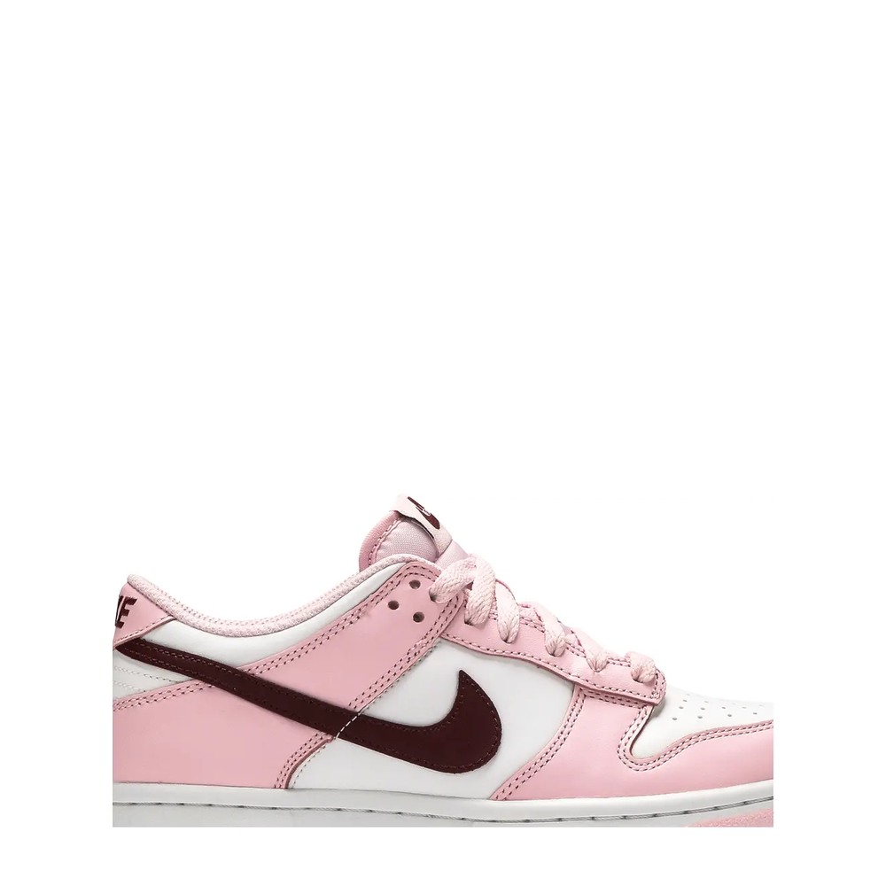 Nike Dunk Low (GS) 'Pink Foam/Dark Beetroot/White' sneaker, alternate view 2
