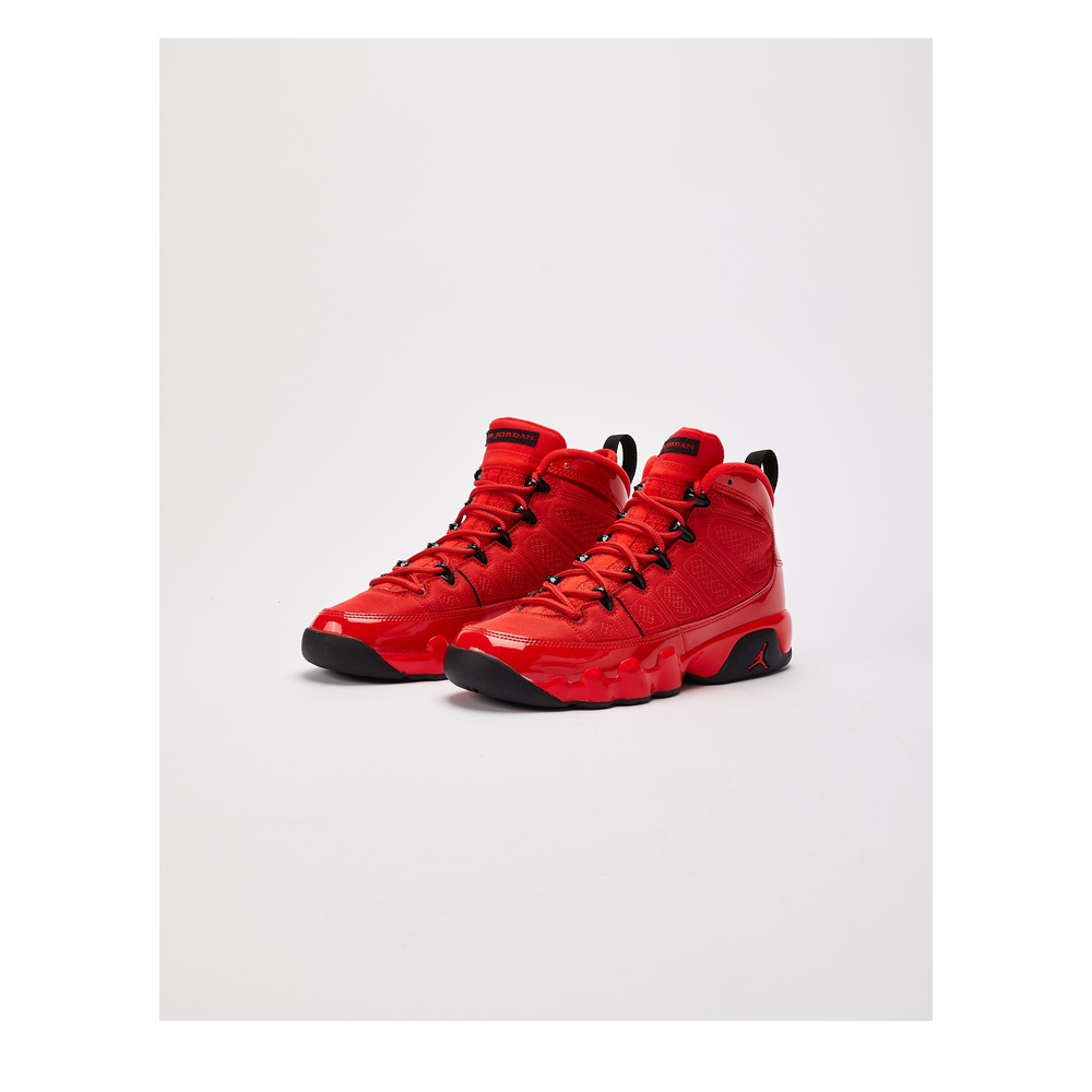 Air Jordan 9 Retro (GS) 'Chile Red' sneaker, alternate view 6