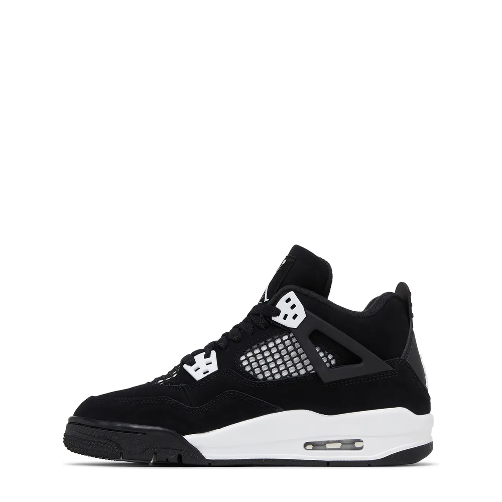 Air Jordan 4 Retro (GS) 'White Thunder' sneaker, alternate view 4