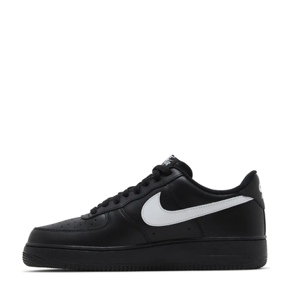 Nike Air Force 1 '07 'Black White' sneaker, alternate view 6
