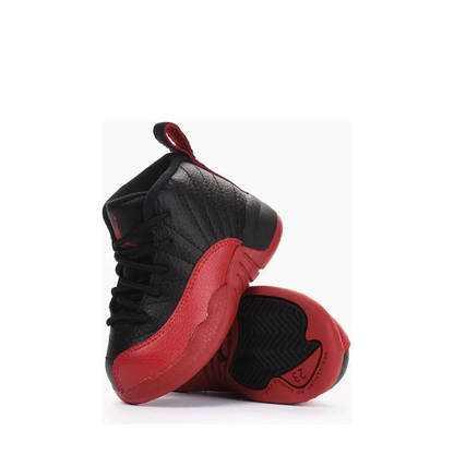 Air Jordan 12 Retro (TD) 'Black/Varsity Red' sneaker, alternate view 9
