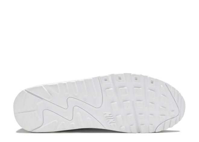 Nike Air Max 90 Triple White Mens Sneakers Premium Comfort by Nike