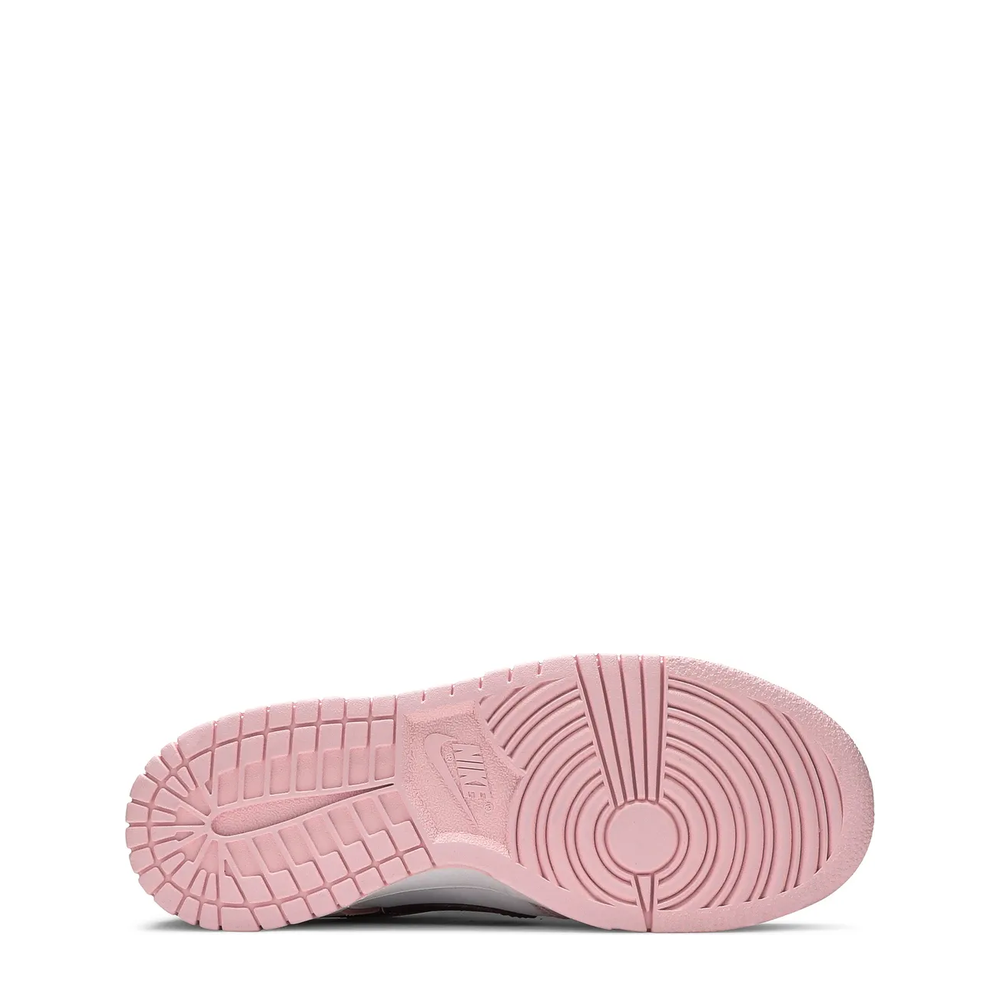 Nike Dunk Low (GS) 'Pink Foam/Dark Beetroot/White' sneaker, alternate view 4
