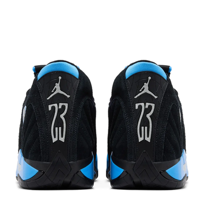 Air Jordan 14 Retro 'Black University Blue' sneaker, alternate view 8