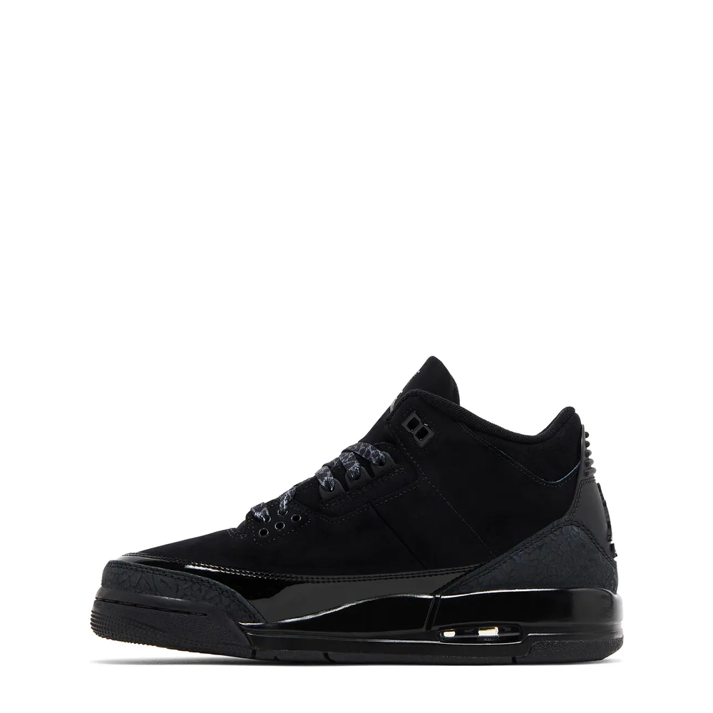 Air Jordan 3 Retro (GS) 'Black Cat' sneaker, alternate view 5