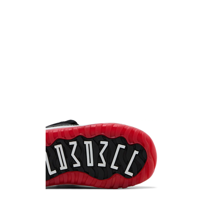Air Jordan 11 Retro Low (TD) 'Bred' sneaker, alternate view 6