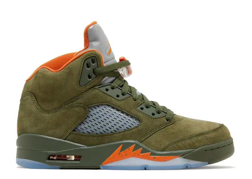 Nike Air Jordan 5 Retro 'Olive' 2024 Men’s Sneakers by Air Jordan