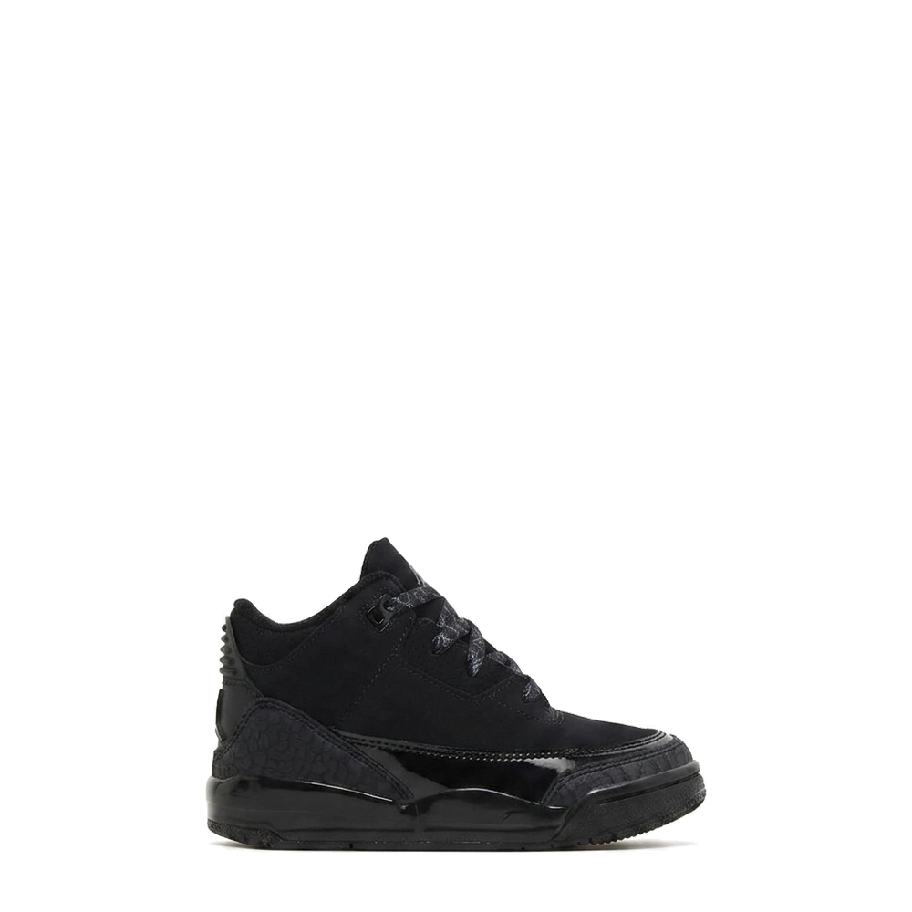 Nike Air Jordan 3 Retro TD 'Black Cat' 2025 Toddler Sneakers